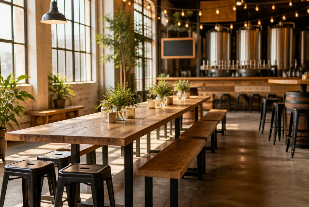 Brewery furniture we supply