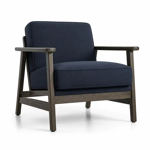 Indigo Crest Armchair